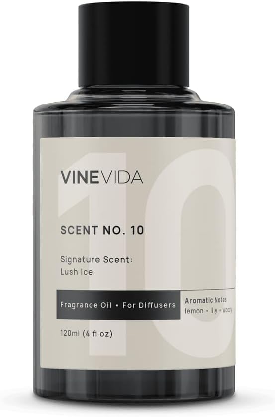 VINEVIDA Lush Ice Fragrance Oil for Cold Air Diffusers - 4 Fl Oz - Essential Oils for Diffuser Oil Refill & Air Freshener Room Spray - Bloomnest
