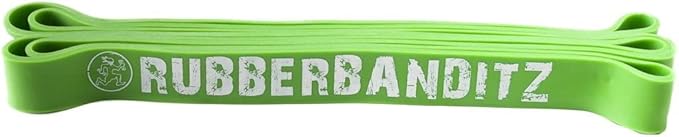 Rubberbanditz Athlete Training Running Bands - Great for Agility, Mobility, Jumping, Plyometrics, Power Fitness, Speed Band Training Workouts - Choose from 2 Sizes of Exercise Resistance Sprint Bands - Bloomnest