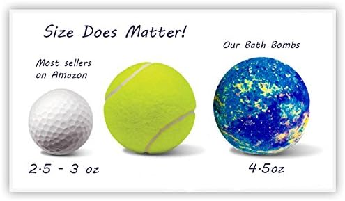 Bath Bombs for Kids with Surprise Inside - Organic, Gentle & Kid Friendly Bubble Bath Fizzies with Toys Inside. Spa Bath Fizz Balls Kit. Fizzy Balls w/Rich Bubbles, Stocking Stuffers Christmas Gifts - Bloomnest