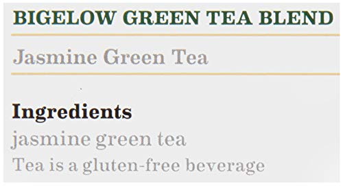 Bigelow Green Tea with Jasmine 28-Count Boxes (Pack of 6) Premium Bagged Jasmine Scented Green Tea Antioxidant-Rich All Natural Medium-Caffeine Tea in Individual Foil-Wrapped Bags - Bloomnest