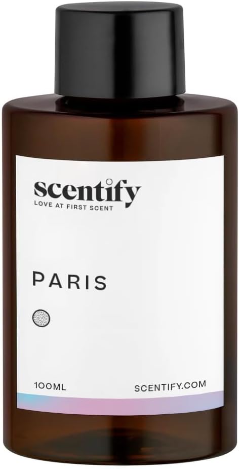 Scentify Paris Aroma Oil Refill Scent for Oil Diffusers - Berry, Floral, Amber, Powdery Scents - Luxurious Relaxing Aromatherapy Diffuser Fragrance 100ml, 3.38 oz - Bloomnest