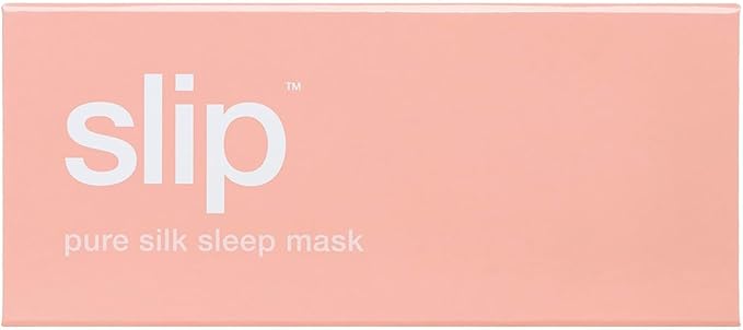 slip Pure Silk Sleep Mask - Pink | 100% Mulberry Silk, Ultra Soft & Comfortable, Blocks Light for Restful Sleep | Adjustable Strap for Perfect Fit, Gentle on Skin & Hair | Ideal Travel Accessory - Bloomnest