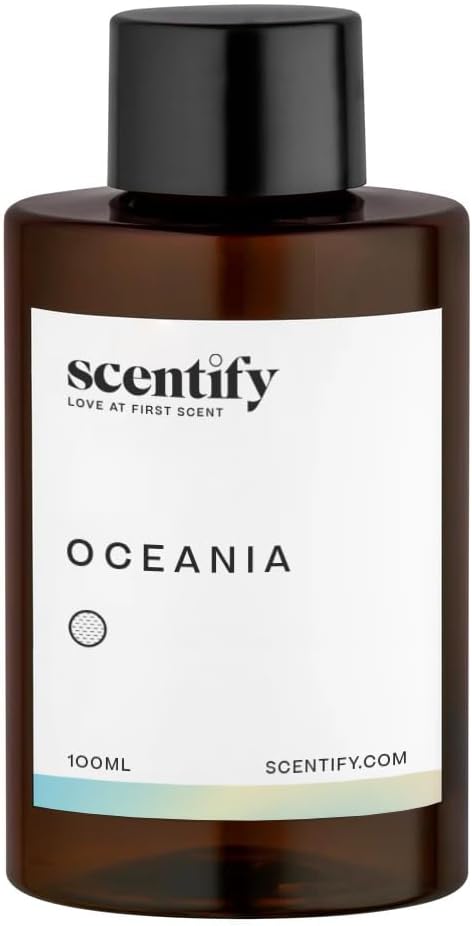 Scentify Oceania Aroma Oil Refill Scent for Oil Diffusers - Orange, Apple, White Tea, Lavender Scents - Luxurious Relaxing Aromatherapy Diffuser Fragrance 100ml, 3.38 oz - Bloomnest