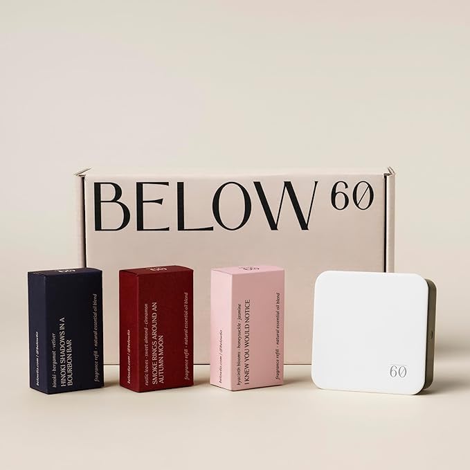 Below 60 - Plug in Diffuser Complete Fragrance Kits - Founded by Hilary Duff (Seasonal 3-Scent Kit) - Bloomnest