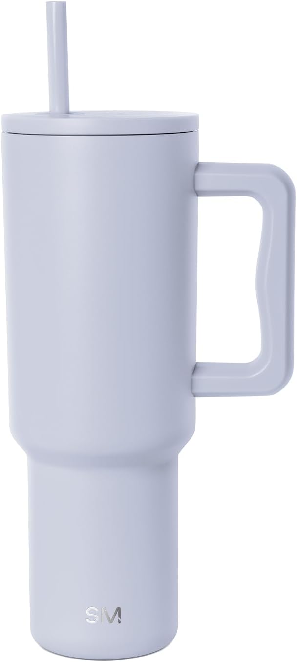Simple Modern 40 oz Trek Tumbler with Handle and Straw Lid | Cup Holder Friendly Insulated Stainless Steel Travel Mug | Dreamscape SimpleModern