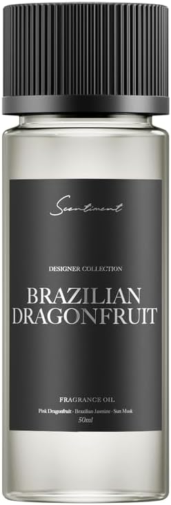Scentiment Diffuser Oil - Brazillian Dragon Fruit | Home Aromatherapy Fragrance Oil (50ml) Scentiment
