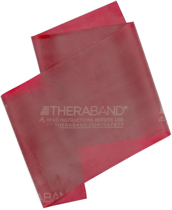 THERABAND Resistance Band, Black, Special Heavy, 50-Yard Roll, Latex Elastic Band for Exercise - Bloomnest