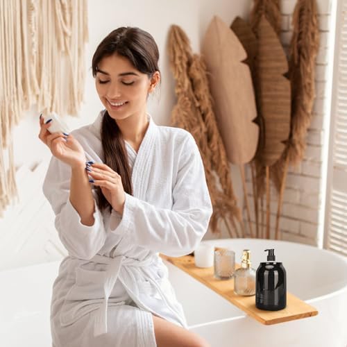 Essential Oil Heater Kit, 110-240V Professional Lotion Warmer Dispenser Heated LED Display Temperature Adjust Single Massage Oil Bottle Warmer for Home Beauty Spa Salon (US Plug)