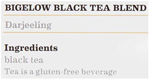 Bigelow Darjeeling Blend Tea 28-Count Boxes (Pack of 6) Full Caffeine Premium Black Tea Bold and Antioxidant-Rich Full Caffeine Black Tea in Foil-Wrapped Bags - Bloomnest