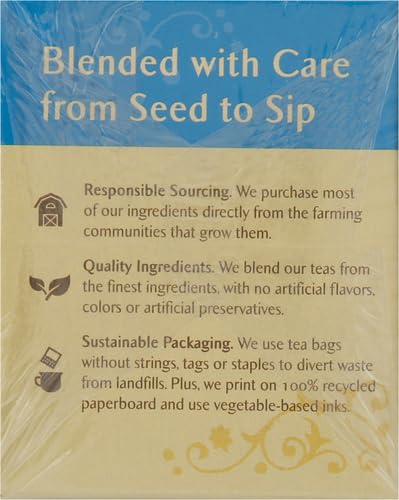 Celestial Seasonings Throat Cooler Herbal Tea, Caffeine Free, 16 Tea Bags Box (Pack of 2) - Bloomnest
