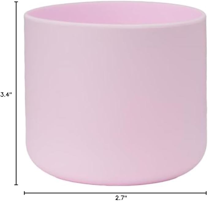Owala Silicone Water Bottle Boot, Anti-Slip Protective Sleeve Cover for 32-oz FreeSip, Twist, and Flip Stainless Steel Water Bottles, Light Pink Owala