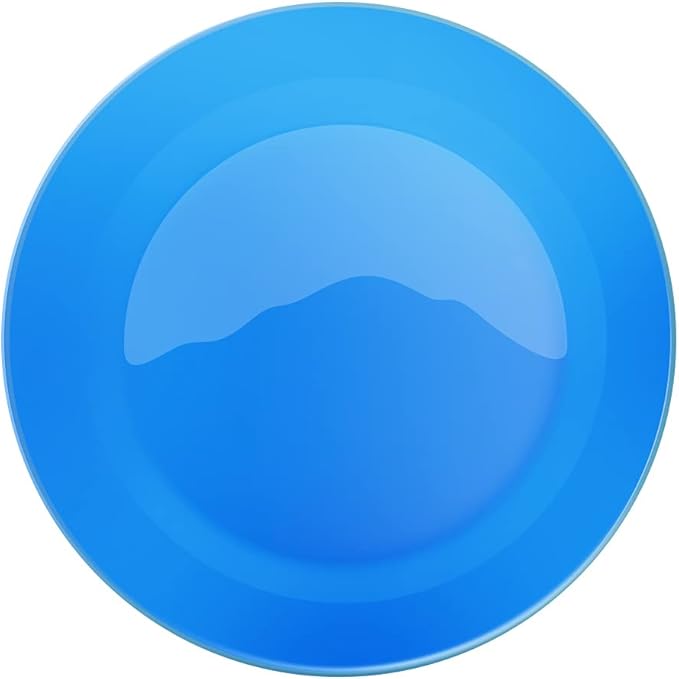 FMTY 10inch Crystal Singing Bowl Blue G Note Throat Chakra with soft carrying case and Singing Mindfulness, Yoga, Spiritual and Body Healing and Energy Cleansing