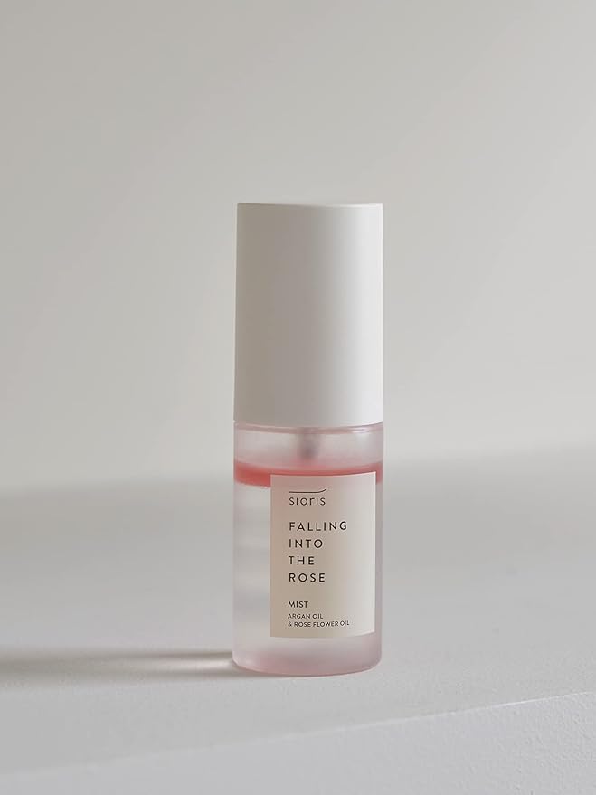 SIORIS Falling Into The Rose Mist Mini 1 Fl Oz for Traveling. 3in1 Multi-Care Mists Toner+Mist+Serum for Hydration & Oil Balance Certified by Cosmos Organic and Vegan Korean Skincare. - Bloomnest