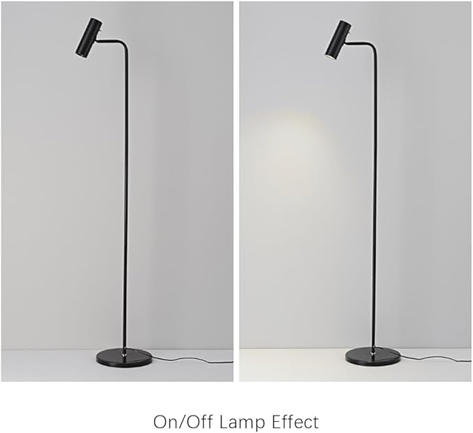 Nordic Floor Lamp Minimalism Modern Family Iiving Room Bedroom Creativity LED Decorative Standing Light (F) - Bloomnest