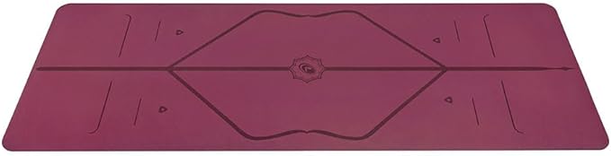 Liforme Original Yoga Mat – Free Yoga Bag Included - Patented Alignment System, Warrior-like Grip, Non-slip, Eco-friendly, sweat-resistant, long, wide, 4.2mm thick mat for comfort - Bloomnest