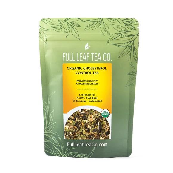 Organic Cholesterol Control Tea | Full Leaf Tea Co. - Bloomnest