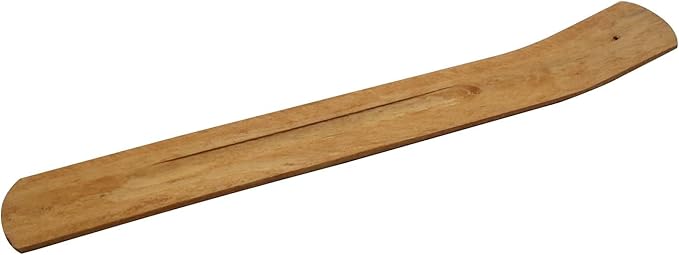 TRENDBOX 50pcs Handmade Plain Wood Wooden Incense Stick Holder Burner Ash Catcher Natural Design Buddhist - Bloomnest