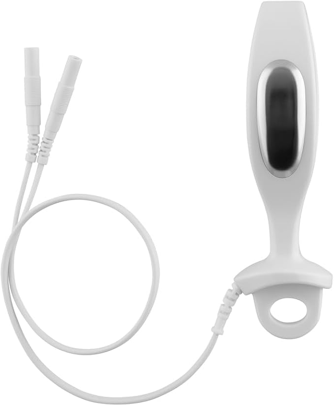 Discount TENS - Vaginal Probe Electrode for TENS EMS Estim Electro Stim Units – Pelvic Floor Exerciser & Kegel Stimulator, Medical Grade Stainless Steel & Bio-Plastic with 2mm Pin Connector. Model V3 Discount+TENS
