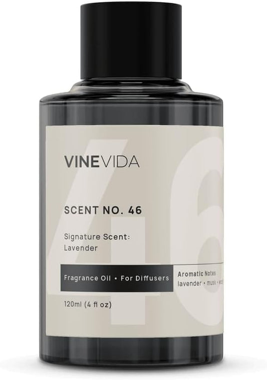 VINEVIDA [4 Fl Oz] Lavender Fragrance Oil for Cold Air Diffusers, Essential Oils for Diffuser Oil Refill & Air Freshener Room Spray - Bloomnest