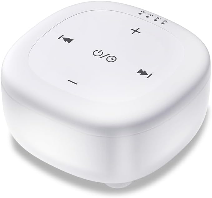 White Noise Sound Machine with 30 Soothing Sounds Brown Noise Sound Machines for Sleep Office Privacy Bedroom 36 Adjustable Volume 4 Timers Memory Function Sleep Sound Machine Adult Elderly Baby Care - Bloomnest