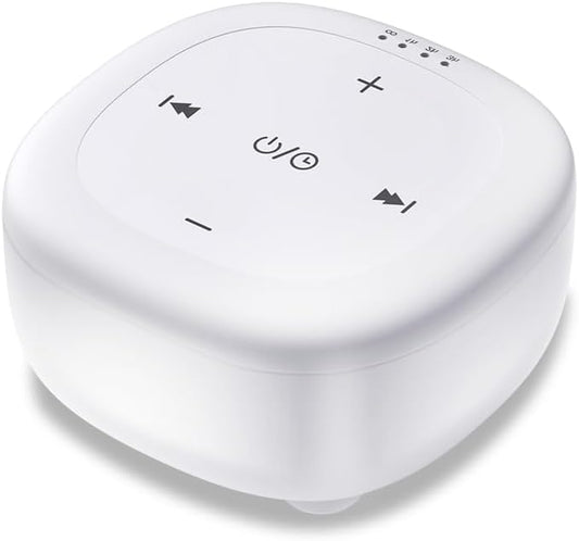 White Noise Sound Machine with 30 Soothing Sounds Brown Noise Sound Machines for Sleep Office Privacy Bedroom 36 Adjustable Volume 4 Timers Memory Function Sleep Sound Machine Adult Elderly Baby Care - Bloomnest