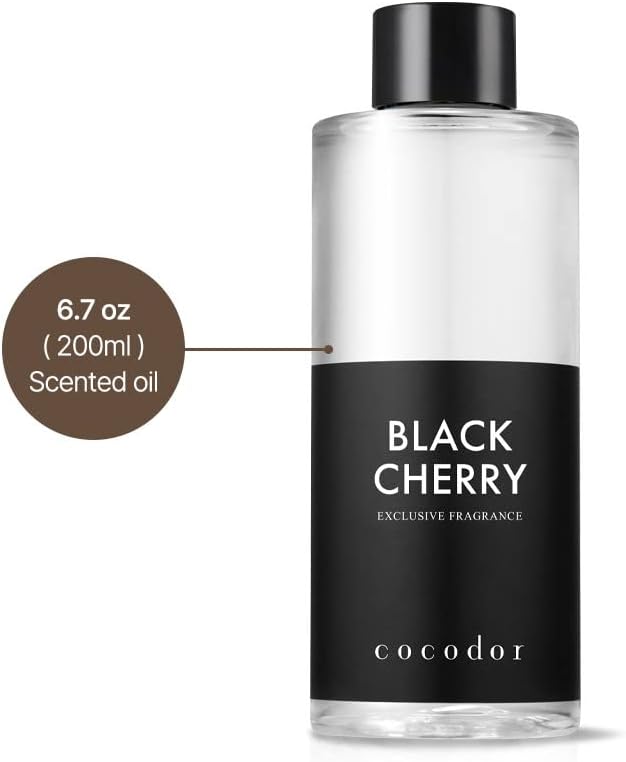COCODOR Reed Diffuser Oil Refill/Freesia&Pear /200ml / 1 Pack/Aromatherapy, Home Fragrance, Scented Oils, Oils for Reed Diffuser, Bathroom Home Decor - Bloomnest