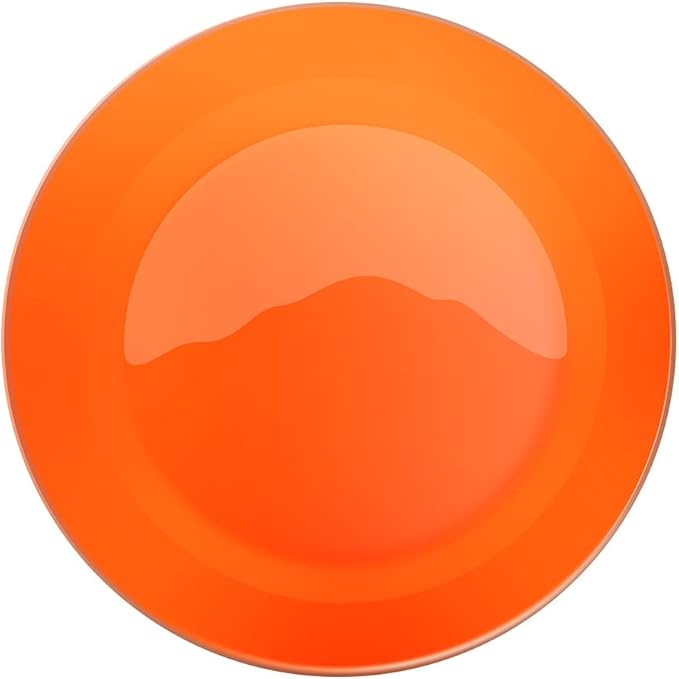 FMTY 10inch Crystal Singing Bowl Orange D Note Sacral Chakra with soft carrying case and Singing Mindfulness, Yoga, Spiritual and Body Healing and Energy Cleansing