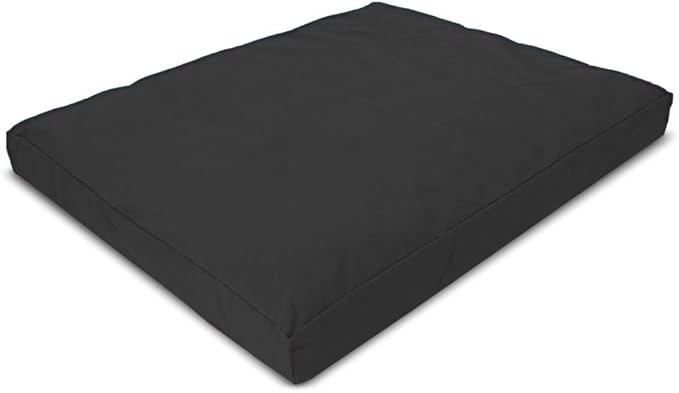BEAN PRODUCTS MEDITATION CUSHION - Zabuton Meditation Pillows for Sitting on Floor, Yoga Cushion, Cotton Yoga Pillow, Zen Kneeling Prayer Pad- MADE IN USA - Premium 32x26x3, BLACK - Bloomnest