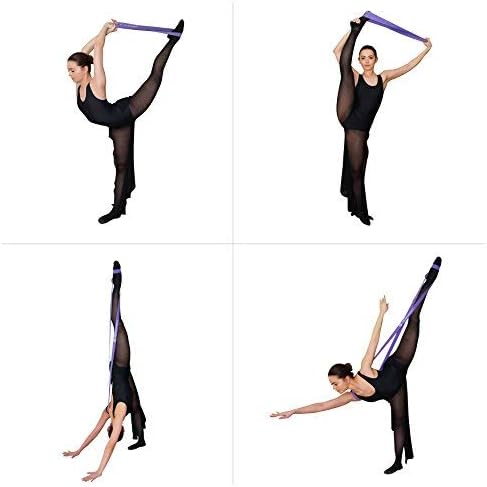 Zenmarkt Ballet Stretch Bands for Flexibility and Strength - Stretch Bands Ideal to Have as Dance Equipment in Every Competition - Suitable for Gymnastics, Cheerleading, and Pilates Training - Bloomnest