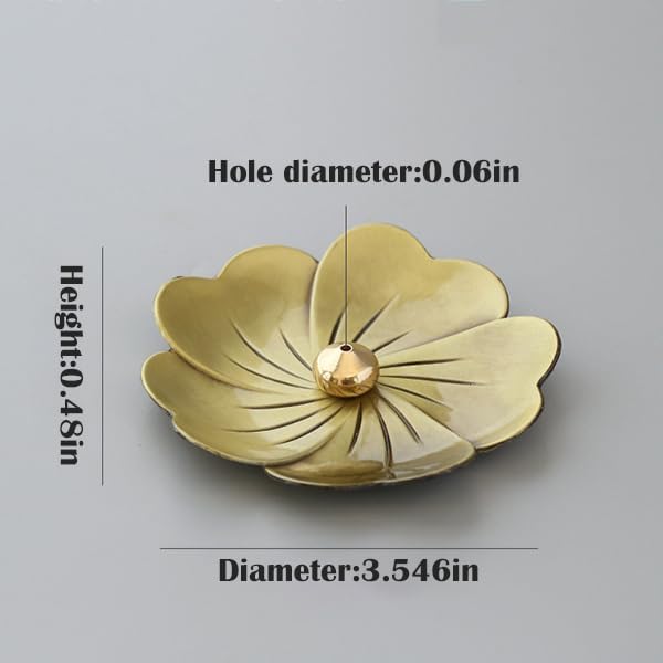 Incense Holder with Incense Stick Tray,Multi-Functional Incense Burner and Stick Holder Combo (1, Water Drop)