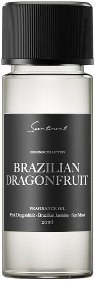 Scentiment Diffuser Oil - Brazillian Dragon Fruit | Home Aromatherapy Fragrance Oil (20ml) Scentiment