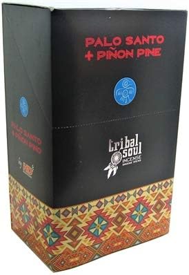 Tribal Soul Incense Smudge Stick Scents | Premium Quality Incense Stick (Box of 12) (Palo Santo Pinon)