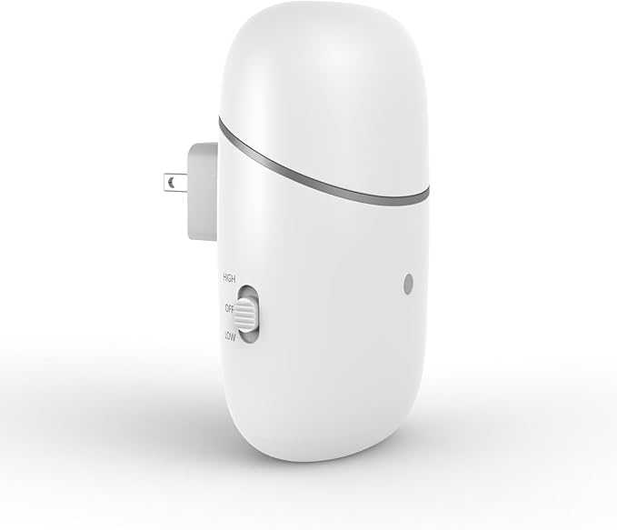 Plug in Diffuser, Waterless Essential Oil Diffuser, Wall Aroma Scents Air Diffuser Machine with Night Light for Home, Bathroom, Living Room, Yoga Room, Small Office, Small and Medium-Sized Rooms - Bloomnest