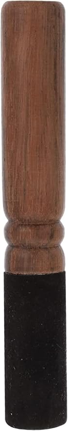 Singing Bowl Mallet Sound Bowl Stick Buddha Meditation Bowl Mallet Tibetan Singing Bowl Acceessory (Black, Size:- 7 Inch) - Bloomnest