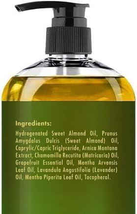 MAJESTIC PURE Arnica Sore Muscle Massage Oil for Massage Therapy - Refreshing, and Relaxing - Natural Oils with Lavender & Chamomile Essential Oils - All Skin Types - Men & Women - 8 fl oz (Pack of 2) - Bloomnest