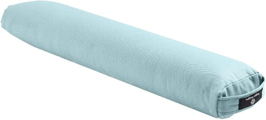 Hugger Mugger Pranayama Yoga Bolster - Very Firm, use Under Length of Spine for Deeper Breathing or Under Ankles, Handmade in The USA - Bloomnest