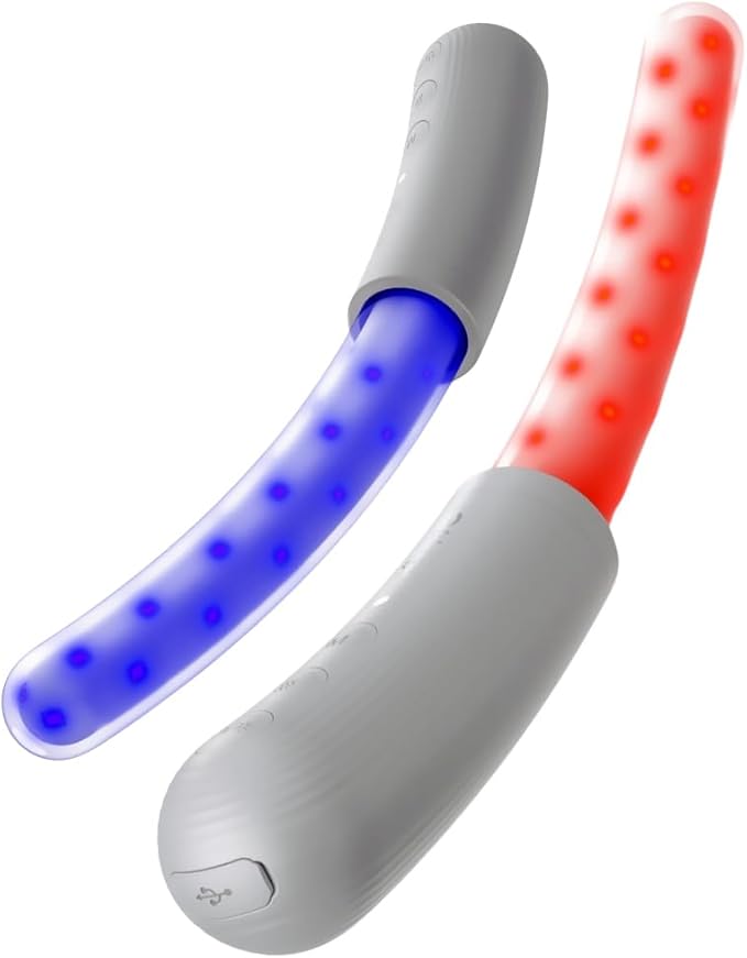 Fringe, Red LED Light, Blue Light Therapy Wand, Health Device for Women, Waterproof JoinFringe