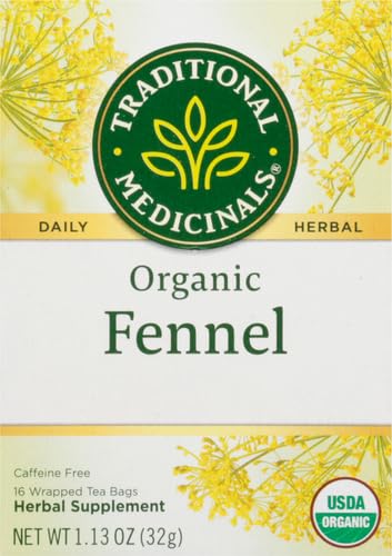 Traditional Medicinals Organic Fennel Tea,16 Count (Pack of 2) - Bloomnest