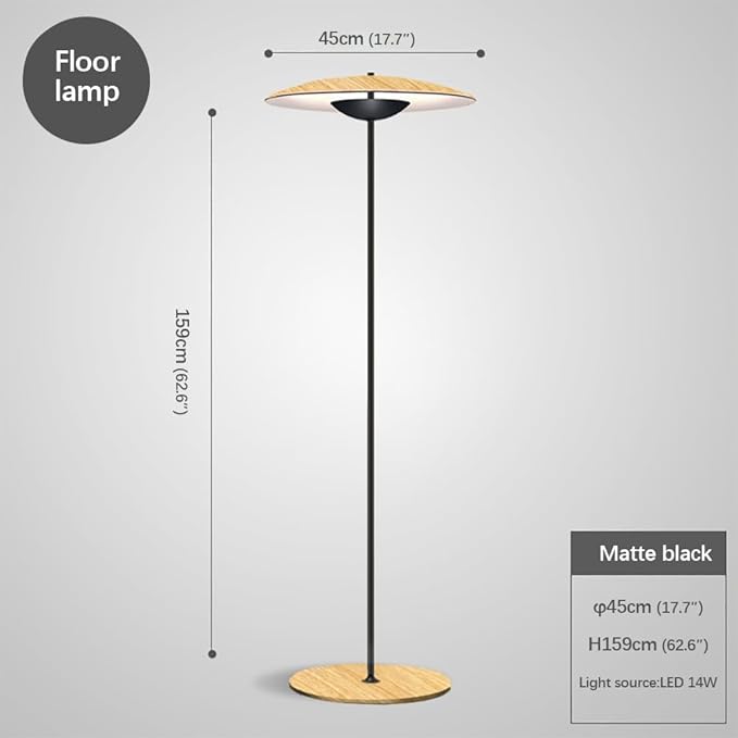 Nordic Floor Lamp Fashionable Modern Family Iiving Room Bedroom Creativity LED Decorative Standing Lamp (P) - Bloomnest