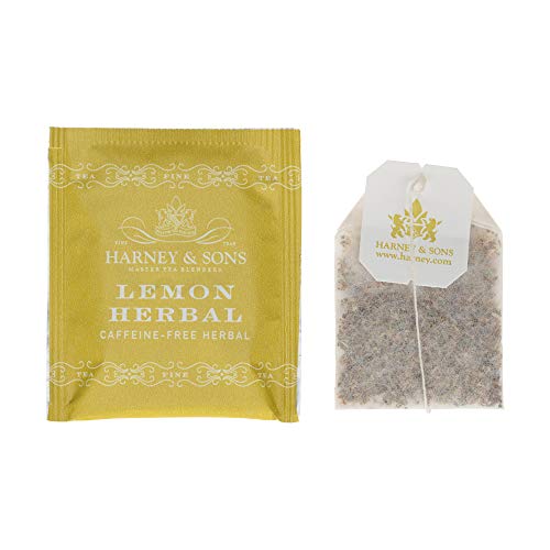 Harney & Sons Herbal Tea, Lemon, 50 Tea Bags - Bloomnest