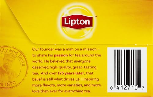 Lipton Decaffeinated Black Tea, 50 Count (Pack of 4) - Bloomnest