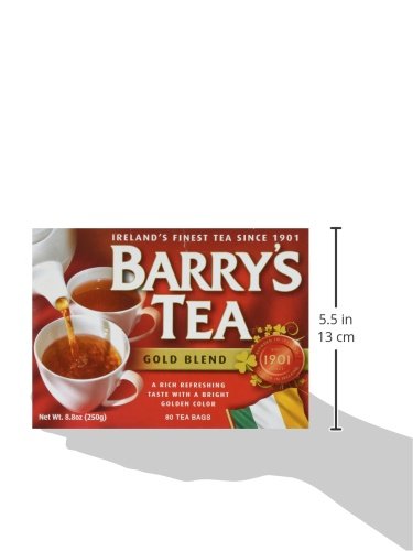 Barry's Tea Gold Blend irish, 80 Count (Pack of 3) (01226422) - Bloomnest