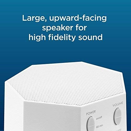 Adaptive Sound Technologies LectroFan High Fidelity White Noise Machine with 20 Unique Non-Looping Fan and White Noise Sounds and Sleep Timer - Bloomnest