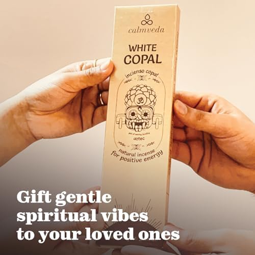 White Copal Incense Sticks Mexico - (40+ Sticks) Thick, Natural Resin Incense & Clean Charcoal Free Made from Upcycled Flowers | Sweet Smelling Spiritual Incense for Purification (Incienso De Copal)… - Bloomnest