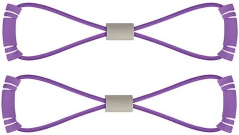 FYY Figure 8 Resistance Bands, Yoga Resistance Band Stretch Fitness Band, Pull Rope, Chest Arm and Shoulder Stretch Bands Exercise Equipment for Home Workout, Physical Therapy, Strength Training