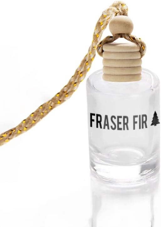 Fraser Fir Seasonal Car & Closet Air Freshener – Hanging Essential Oil Diffuser, Modern and Long Lasting Scent for Car, Bathroom, Closet – 2-Pack Air Freshener for men and women - Bloomnest