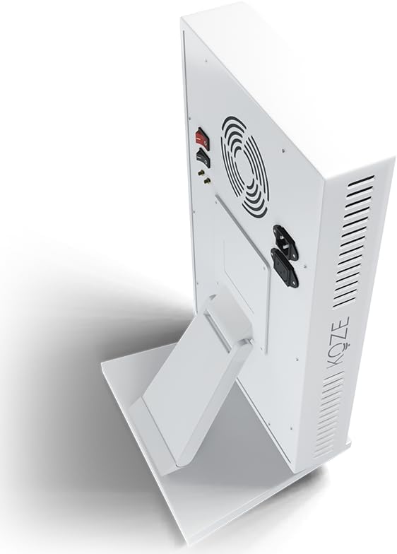 KOZE Red Light Therapy Panel 300W Dual LEDs -660 & 850nm Half Body Red & Near-Infrared, Adjustable Stand, No EMF, Flicker-Free, Pain Relief & Performance, Digital Display - S Series KOZEHealth