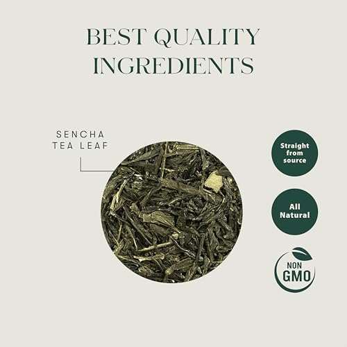 Luxmi Estates - Japanese Sencha Green Tea - 50g (25 cups) | Authentic Japanese Sencha Tea by First Leaves | Mild, Rich & Refreshing Premium Tea - Bloomnest