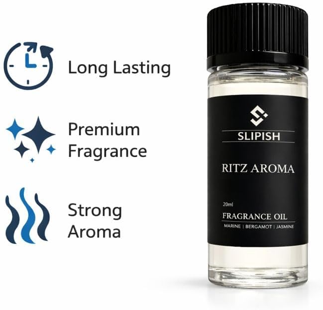Ritz Aroma Diffuser Oil – Luxury Hotel-Inspired Fragrance Oil for Aroma Diffusers – Sandalwood, Vanilla, Amber & Cedar Scent Blend – Long-Lasting Home & Office Aroma. - Bloomnest