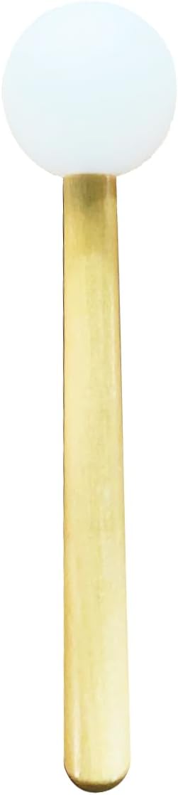Rubber Ball Striker Mallet with Wooden Handle for Crystal Quartz or Tibetan Sound Healing Yoga Meditation Singing Bowls